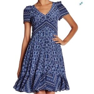 Rebecca Taylor Mars Paisley Dress